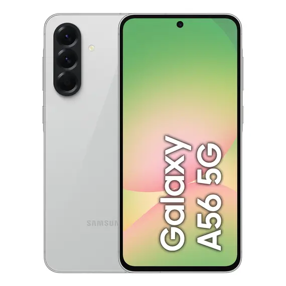 Samsung Galaxy A56 5G 8GB/128GB Light Gray | Smartphone com Tela de 6.7'' e Bateria de 5000mAh