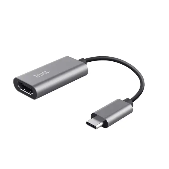 Adaptador TRUST USB-C para HDMI Ultra HD 4K com Áudio Multicanal | Loja BluePixel