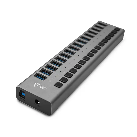 Hub de Carregamento USB 3.0 com 16 Portas e Carregador de 90W - I-TEC | Loja BluePixel