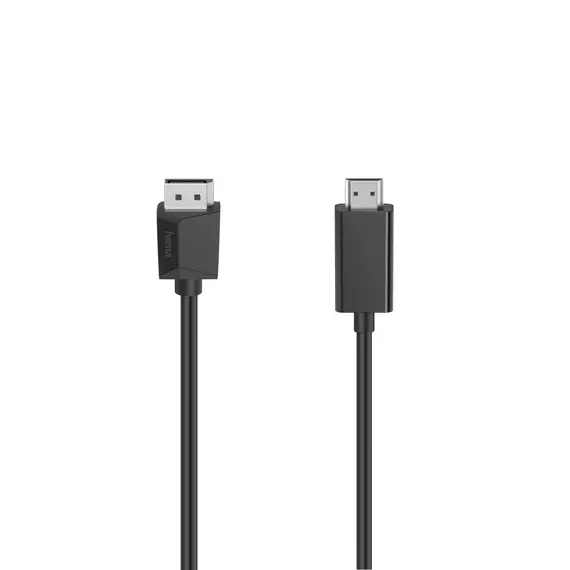 Cabo HAMA DisplayPort para HDMI 4K 1,50 m - Conexão de Alta Definição