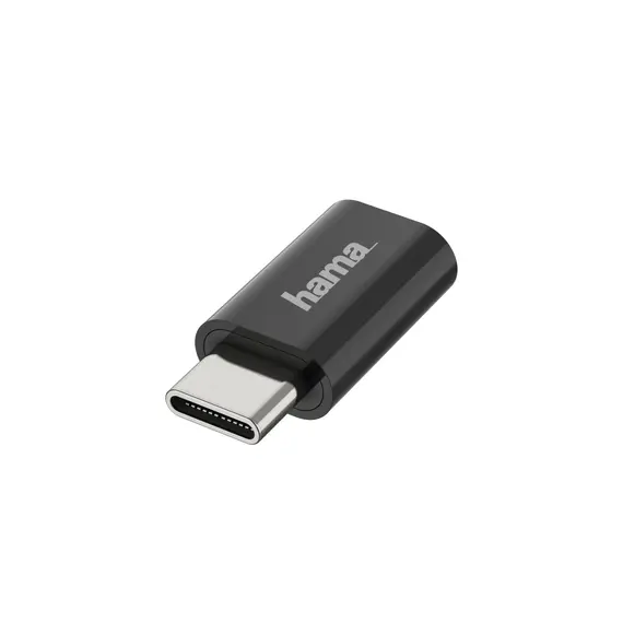 Adaptador Hama 200310 Micro USB para USB Type-C - Conexão Rápida e Segura | bluepixel.pt