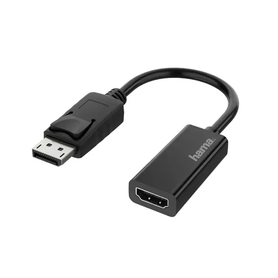 Adaptador DisplayPort para HDMI HAMA 200335 | Conector de alta qualidade para dispositivos de vídeo