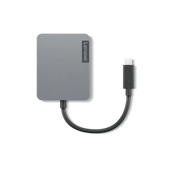 Lenovo USB-C Travel Hub Gen 2 - Hub de Conectividade Compacto para Portáteis Lenovo