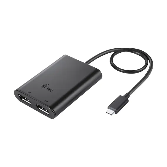 Adaptador USB-C I-TEC Dual 4K/60Hz e 8K/30Hz com 2 Portas DisplayPort | Loja BluePixel