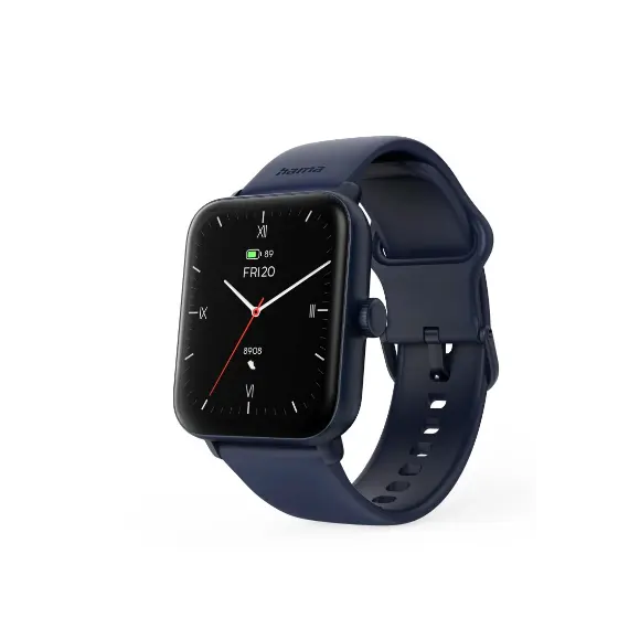 HAMA SMARTWATCH 6010 BLUE - Relógio inteligente com funcionalidades avançadas na bluepixel.pt