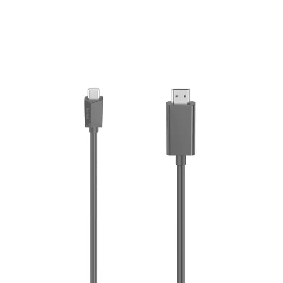 HAMA 200718 Adaptador USB Type-C para HDMI 1,5m - Compatível com Monitores e TVs