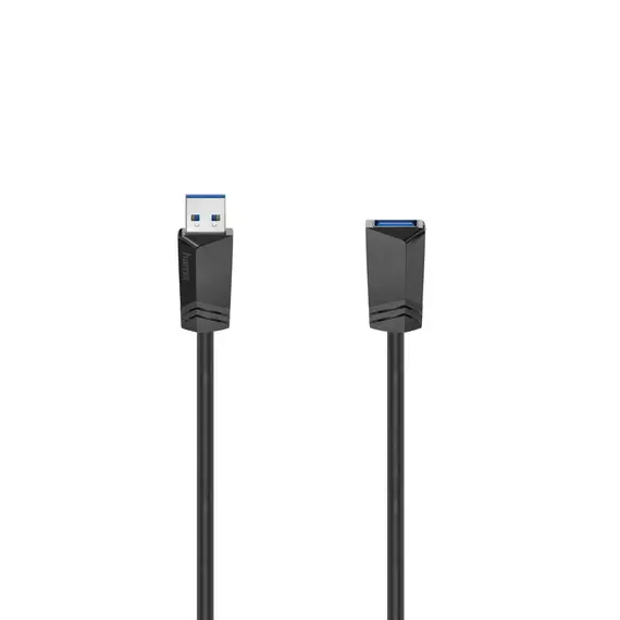 Cabo USB 3.0 A 1,5m HAMA 200628 FIC - Transferência rápida e fiável para dispositivos USB 3.0
