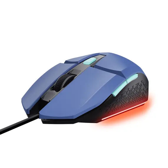 Trust GXT109B FELOX Gaming Mouse Azul | Alta Precisão e Iluminação LED - bluepixel.pt