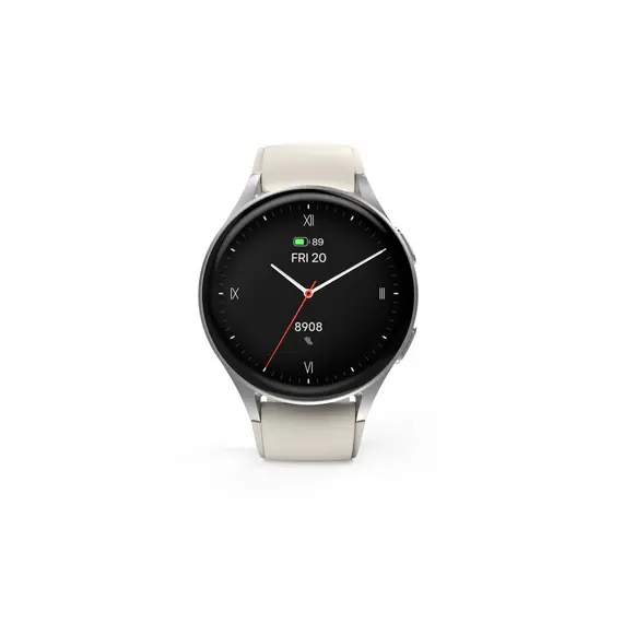 HAMA SMARTWATCH 8900 Silver Beige - Relógio inteligente elegante e funcional para o seu dia a dia
