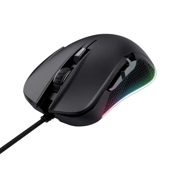 Trust GXT922 YBAR ECO Rato Gaming Ecológico com Botões Programáveis e Iluminação LED - Loja BluePixel