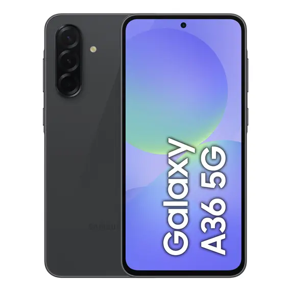 Samsung Galaxy A36 5G 8GB/256GB - Tela 6.7'' FHD+ - Bateria 5000mAh - WiFi 6 - eSIM - Awesome Black