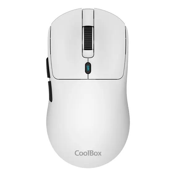 Rato Wireless COOLBOX W03 10.000 DPI RF + Bluetooth Ultraleve Branco | Loja BluePixel