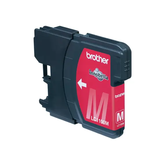 Tinteiro Brother LC1100M Magenta 5,5ml 325 Pág.