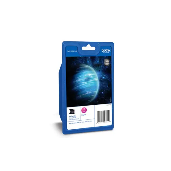 Tinteiro Brother LC1280XLMBP Magenta 13,3ml 1200 Pág.