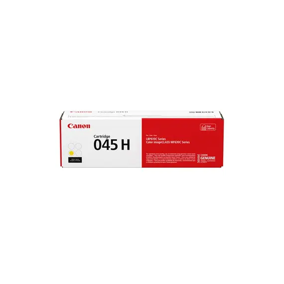 Toner Canon 045H Amarelo 1243C002 2200 Pág.
