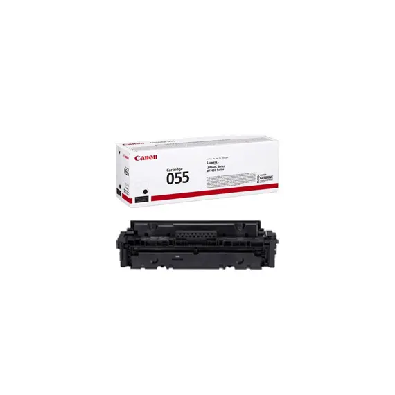 Toner Canon 055 Preto 3016C002 2300 Pág.