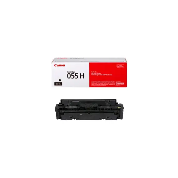 Toner Canon 055H Preto 3020C002 7600 Pág.