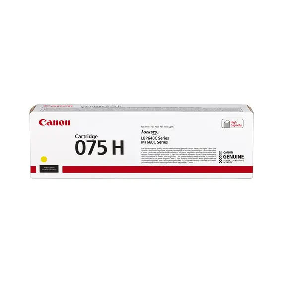 Toner Canon 075H Amarelo 6366C002 2500 Pág.
