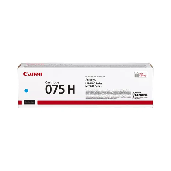 Toner Canon 075H Azul 6368C002 2500 Pág.