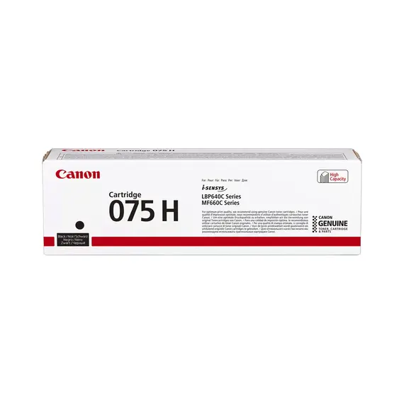 Toner Canon 075H Preto 6369C002 3500 Pág.