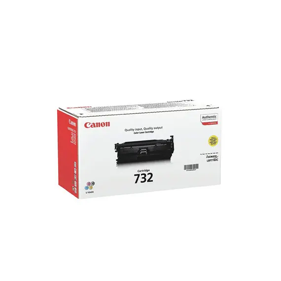 Toner Canon 732 Amarelo 6260B002 6400 Pág.