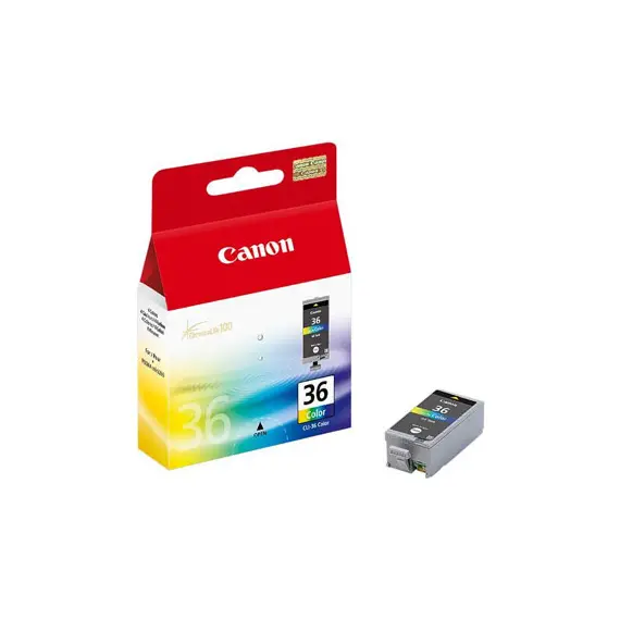 Tinteiro Canon 36 Cor 1511B001 12ml 250 Pág.
