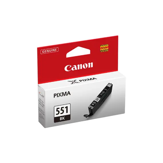 Tinteiro Canon 551 Preto 6508B001 7ml