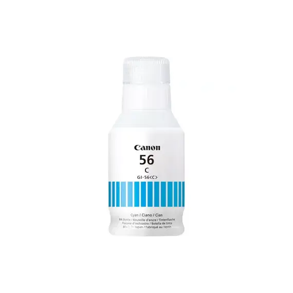 Tinteiro Canon GI-56C Azul 4430C001 135ml 14000 Pág.
