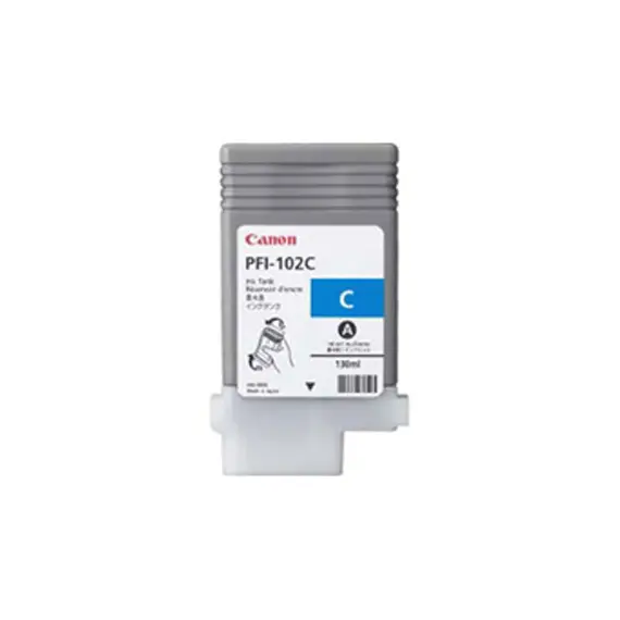 Tinteiro Canon PFI-102 Azul 0896B001 130ml