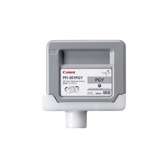Tinteiro Canon PFI-301 Cinza Foto 330ml