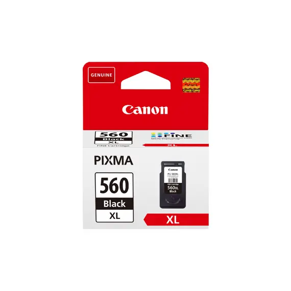 Tinteiro Canon 560XL Preto 3712C001 14,3ml 400 Pág.