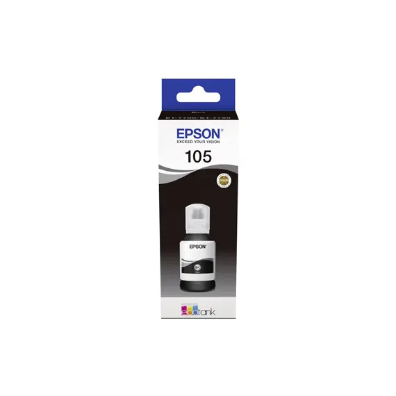 Tinteiro Epson 105 Preto C13T00Q140 140ml 8000 Pág.
