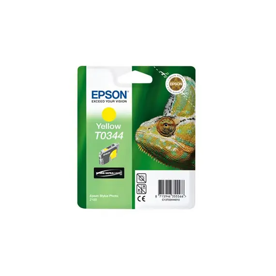 Tinteiro Epson T0344 Amarelo C13T03444020 17ml