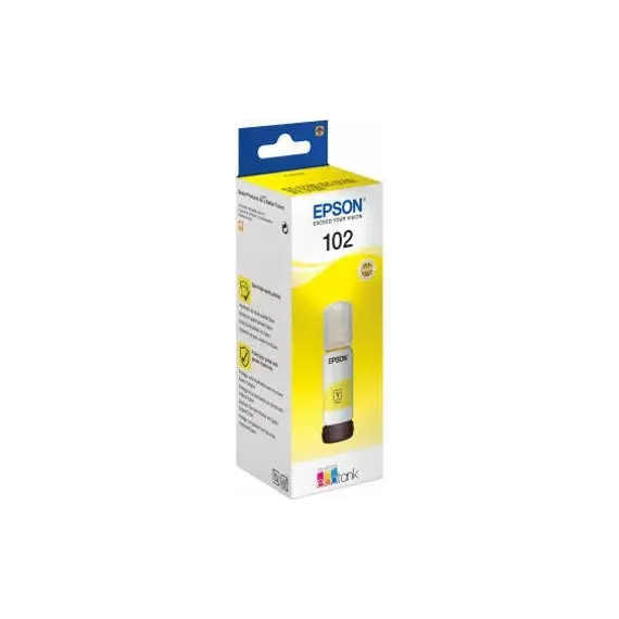 Tinteiro Epson 102 Amarelo C13T03R440 70ml 6000 Pág.