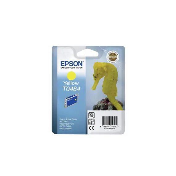 Tinteiro Epson T0484 Amarelo C13T04844020 13ml