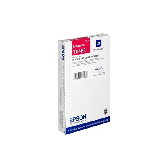Tinteiro Epson T04B3 Magenta C13T04B340 XL 4600 Pág.