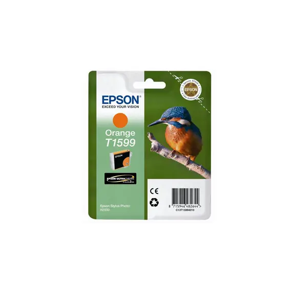 Tinteiro Epson T1599 Laranja C13T15994010 17ml