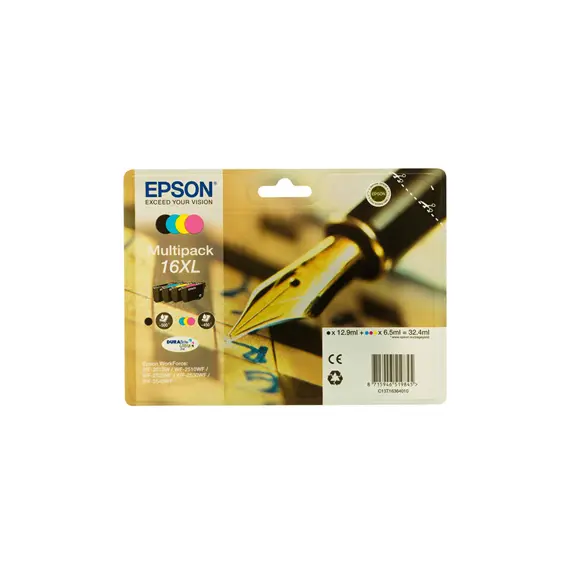 Pack Tinteiros Epson 16XL 4 Cores C13T16364010