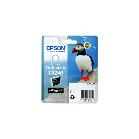 Tinteiro Epson T3240 Otimizador de Brilho C13T32404010 14ml