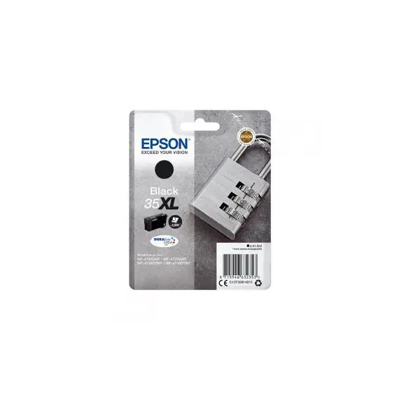Tinteiro Epson 35XL Preto C13T35914010 41,2ml 2600 Pág.