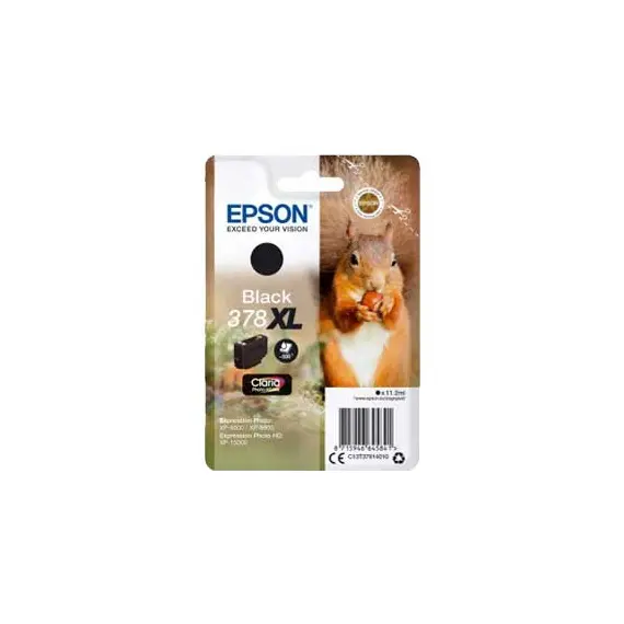 Tinteiro Epson 378XL Preto C13T37914010 11,2ml