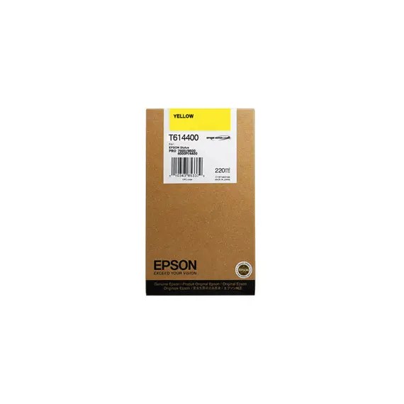 Tinteiro Epson T614400 Amarelo C13T614400 220ml