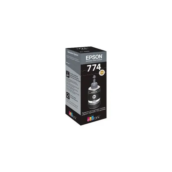 Tinteiro Epson 774 Preto C13T774140 140ml 6000 Pág.