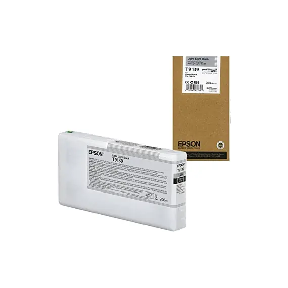 Tinteiro Epson T9139 Cinzento Claro C13T913900 200ml