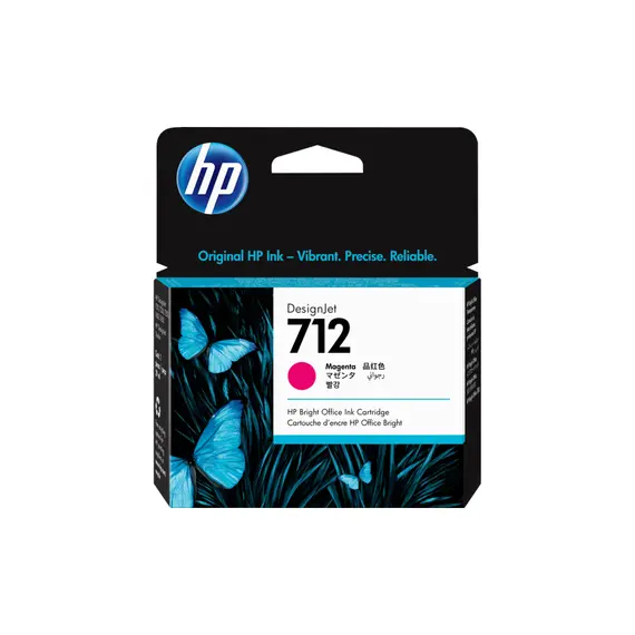Tinteiro HP 712 Magenta 3ED68A 29ml