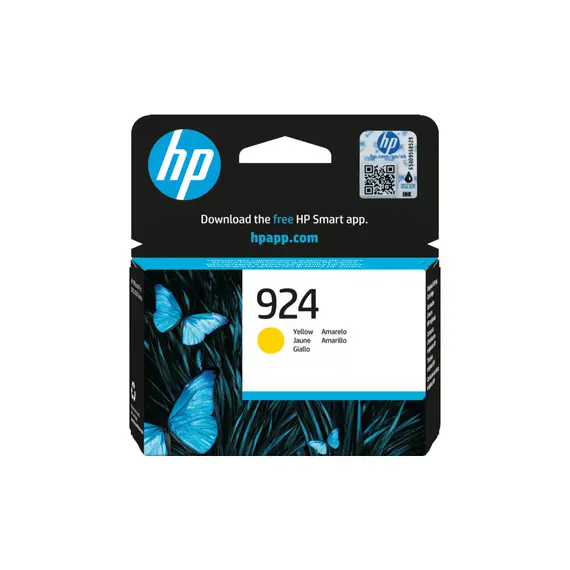 Tinteiro HP 924 Amarelo 4K0U5N 400 Pág.