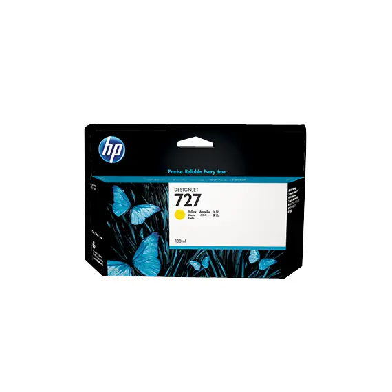 Tinteiro HP 727 Amarelo B3P21A 130ml