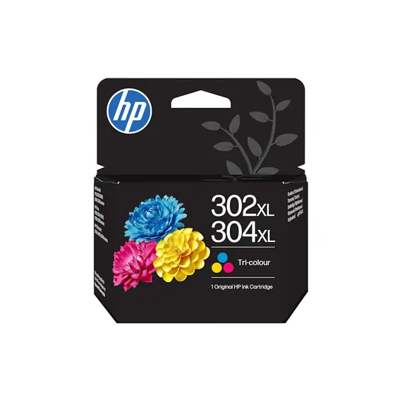 Tinteiro HP 302XL/304XL Cor B7RT8A 7ml 300 Pág.