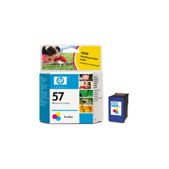 Tinteiro HP 57 Cor C6657A 17ml 500 Pág.