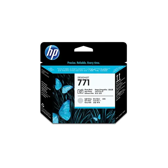 Cabeça Impressão HP 771 Preto Foto/Cinza Claro CE020A 775ml